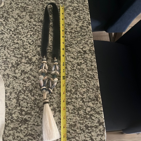 Twine&Twig navy Horse hair necklace - Picture 9 of 10